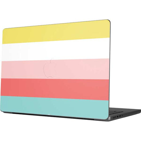 Spring Stripes Apple MacBook Pro 14-inch Skin