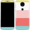 Spring Stripes Moto E5 Plus Skin