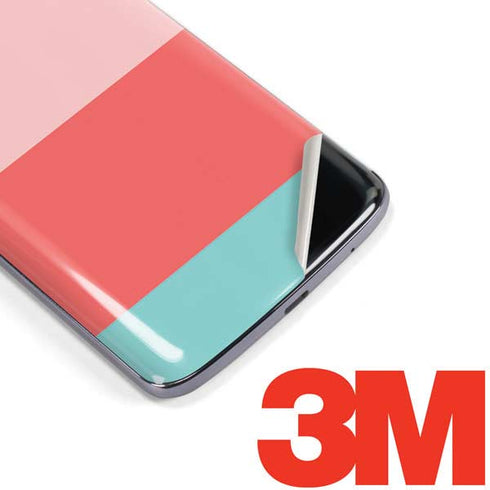 Spring Stripes Moto E5 Plus Skin