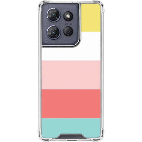Spring Stripes Moto G Power 5G (2025) Clear Case