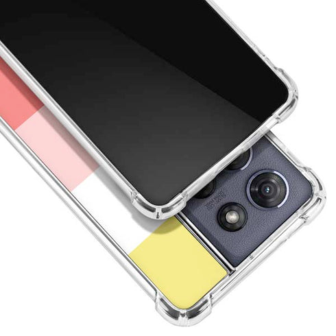 Spring Stripes Moto G Stylus 5G (2025) Clear Case