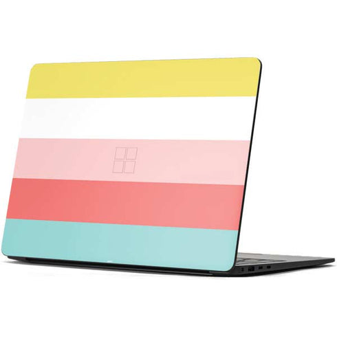 Spring Stripes Surface Laptop 7 13.8in Skin