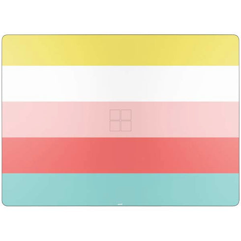 Spring Stripes Surface Laptop 7 13.8in Skin