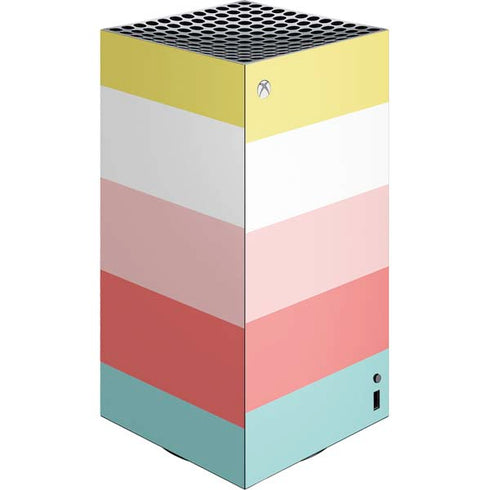 Spring Stripes XBox Series X Digital Edition Console Skin