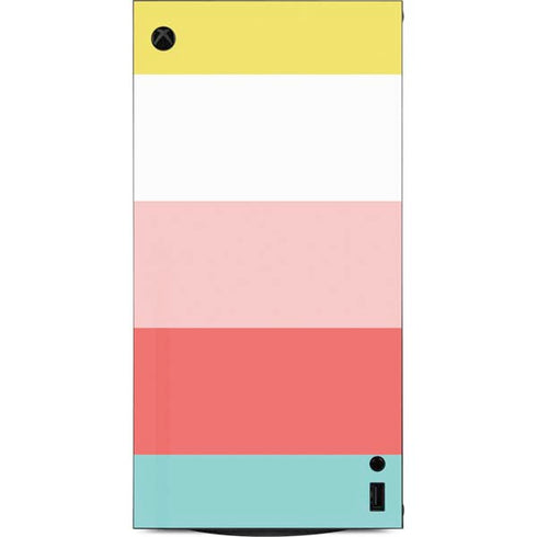 Spring Stripes XBox Series X Digital Edition Console Skin