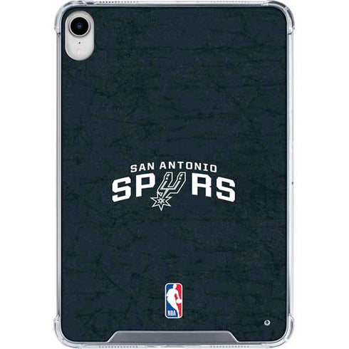 NBA San Antonio Spurs Distressed iPad 11th Gen (2025) Clear Case