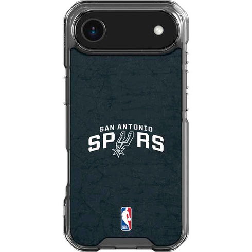 NBA San Antonio Spurs Distressed iPhone 17 Air Clear Case