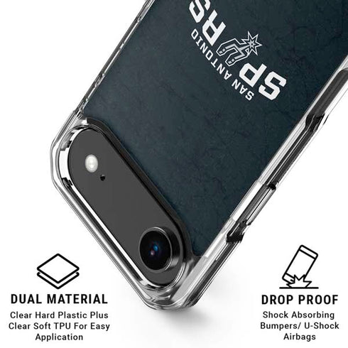 NBA San Antonio Spurs Distressed iPhone 17 Air MagSafe Case