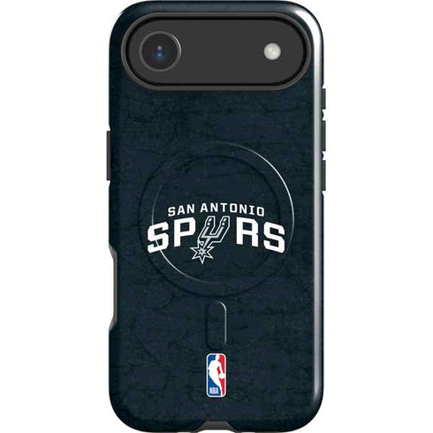 NBA San Antonio Spurs Distressed iPhone 17 Air Magsafe Impact Case