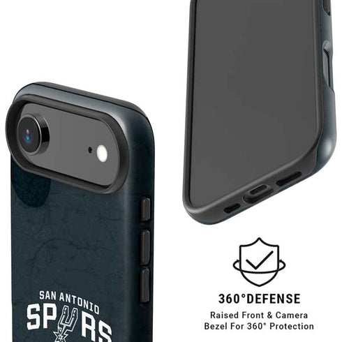 NBA San Antonio Spurs Distressed iPhone 17 Air Magsafe Impact Case