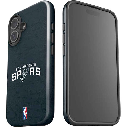NBA San Antonio Spurs Distressed iPhone 17 Impact Case