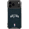 NBA San Antonio Spurs Distressed iPhone 17 Pro Max Clear Case