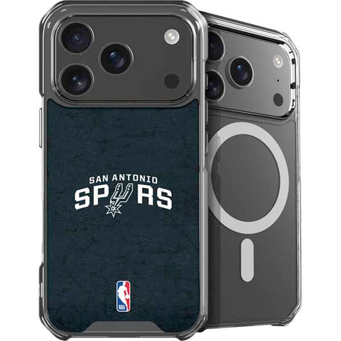 NBA San Antonio Spurs Distressed iPhone 17 Pro Max MagSafe Case
