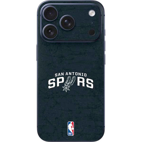 NBA San Antonio Spurs Distressed iPhone 17 Pro Max Skin
