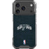 NBA San Antonio Spurs Distressed iPhone 18 Pro Clear Case