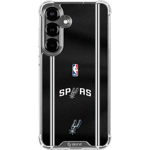 NBA San Antonio Spurs Jersey Galaxy S26 Clear Case