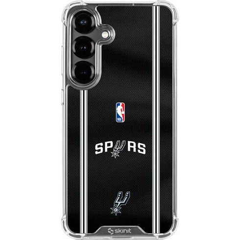 NBA San Antonio Spurs Jersey Galaxy S26 Plus Clear Case