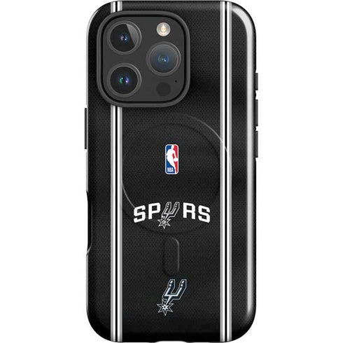 NBA San Antonio Spurs Jersey iPhone 16 Pro Max Magsafe Impact Case