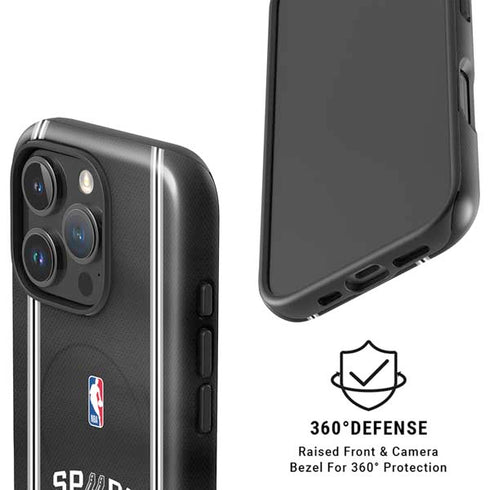 NBA San Antonio Spurs Jersey iPhone 16 Pro Max Magsafe Impact Case