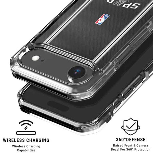 NBA San Antonio Spurs Jersey iPhone 17 Air Clear Case