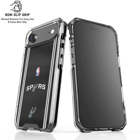 NBA San Antonio Spurs Jersey iPhone 17 Air Clear Case