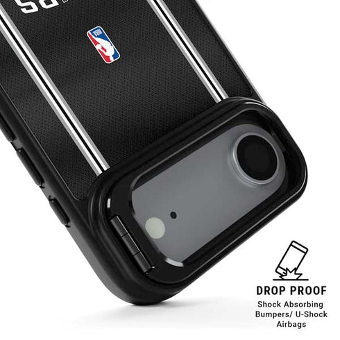 NBA San Antonio Spurs Jersey iPhone 17 Air Kickstand Case