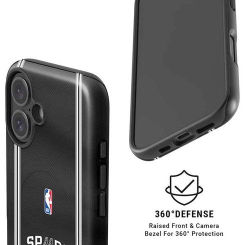NBA San Antonio Spurs Jersey iPhone 17 Magsafe Impact Case