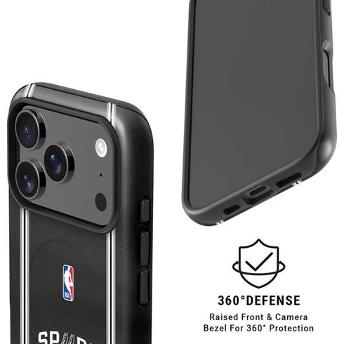 NBA San Antonio Spurs Jersey iPhone 17 Pro Max Magsafe Impact Case