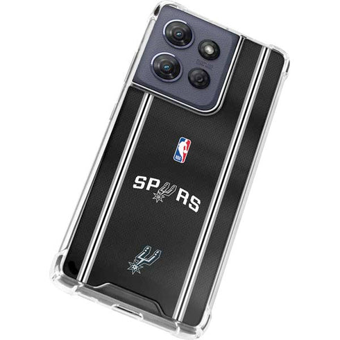 NBA San Antonio Spurs Jersey Moto G Stylus 5G (2025) Clear Case