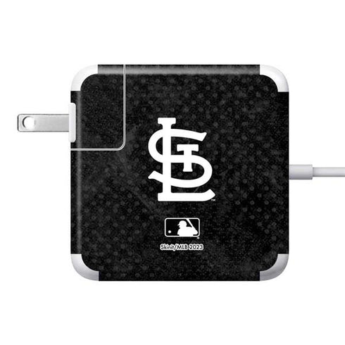 MLB St Louis Cardinals Dark Wash 85W Power Adapter (15 and 17 inch MacBook Pro Charger) Skin