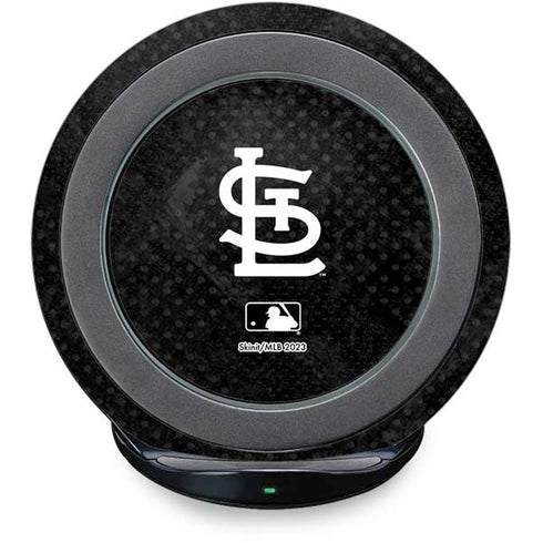 MLB St Louis Cardinals Dark Wash Fast Charge Wireless Charging Stand Skin