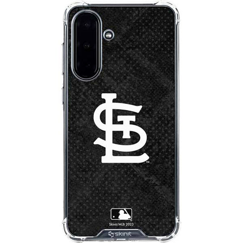 MLB St Louis Cardinals Dark Wash Galaxy A36 5G Clear Case