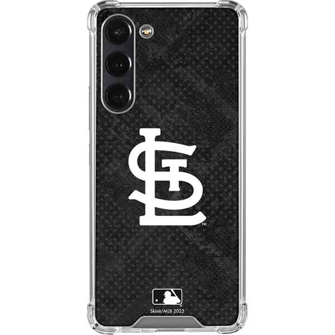 MLB St Louis Cardinals Dark Wash Galaxy S24 FE Clear Case