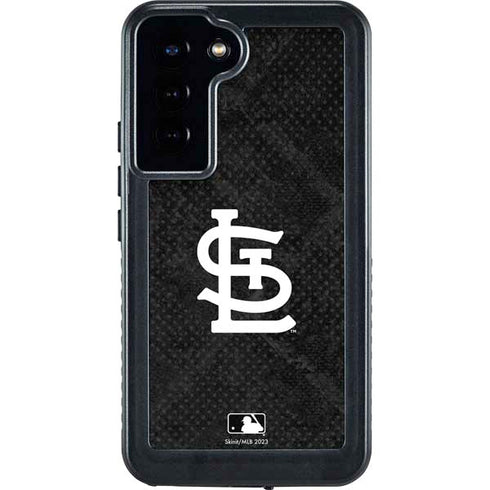 MLB St Louis Cardinals Dark Wash Galaxy S24 Plus Waterproof Case