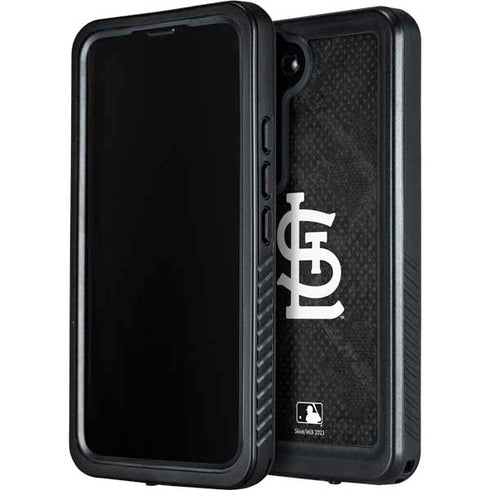 MLB St Louis Cardinals Dark Wash Galaxy S24 Plus Waterproof Case