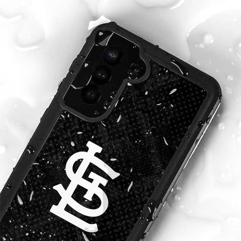 MLB St Louis Cardinals Dark Wash Galaxy S24 Plus Waterproof Case