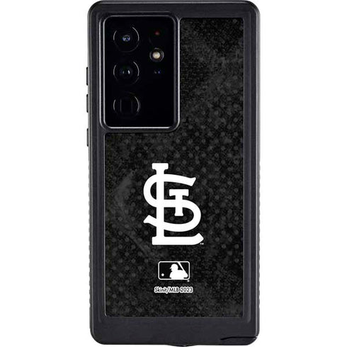 MLB St Louis Cardinals Dark Wash Galaxy S24 Ultra Waterproof Case