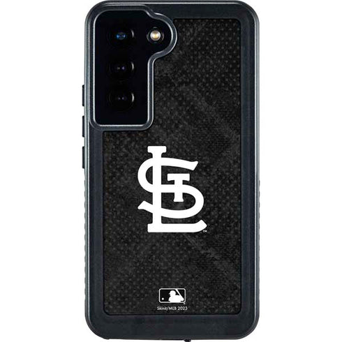 MLB St Louis Cardinals Dark Wash Galaxy S24 Waterproof Case