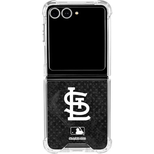 MLB St Louis Cardinals Dark Wash Galaxy Z Flip7 Clear Case