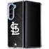 MLB St Louis Cardinals Dark Wash Galaxy Z Fold5 5G Clear Case