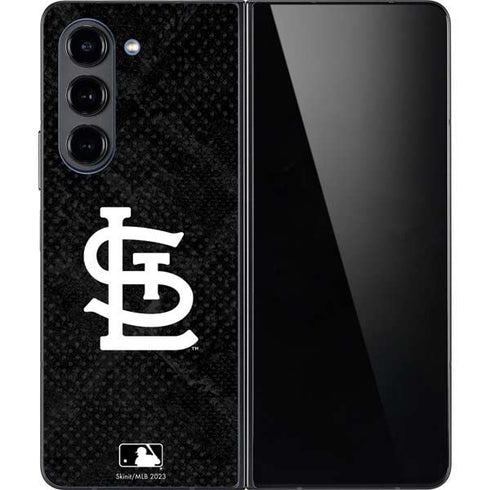 MLB St Louis Cardinals Dark Wash Galaxy Z Fold5 5G Skin