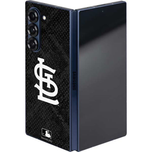 MLB St Louis Cardinals Dark Wash Galaxy Z Fold6 Skin