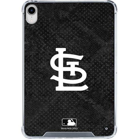 MLB St Louis Cardinals Dark Wash iPad 11th Gen (2025) Clear Case