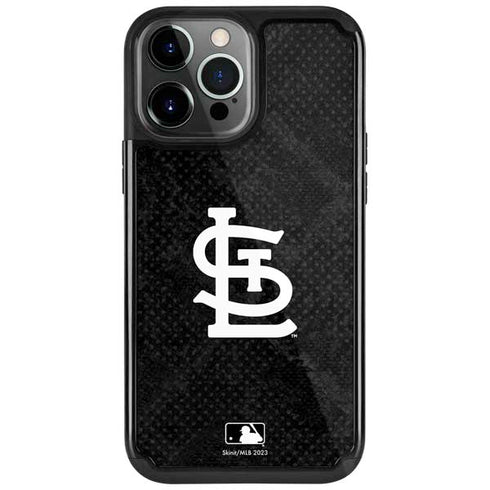 MLB St Louis Cardinals Dark Wash iPhone Cases
