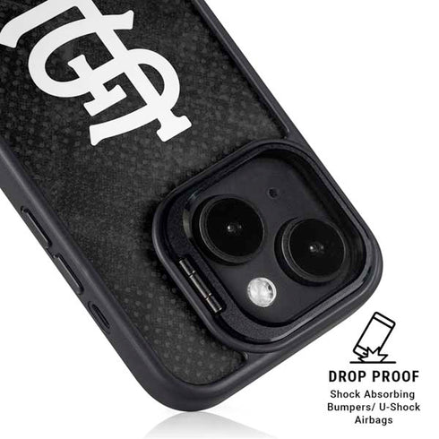 MLB St Louis Cardinals Dark Wash iPhone 14 Plus Kickstand Case