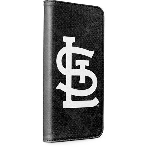 MLB St Louis Cardinals Dark Wash iPhone 15 Folio Case
