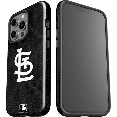 MLB St Louis Cardinals Dark Wash iPhone 15 Pro Impact Case