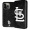 MLB St Louis Cardinals Dark Wash iPhone 15 Pro Max Folio Case