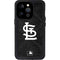 MLB St Louis Cardinals Dark Wash iPhone 15 Pro Waterproof Case