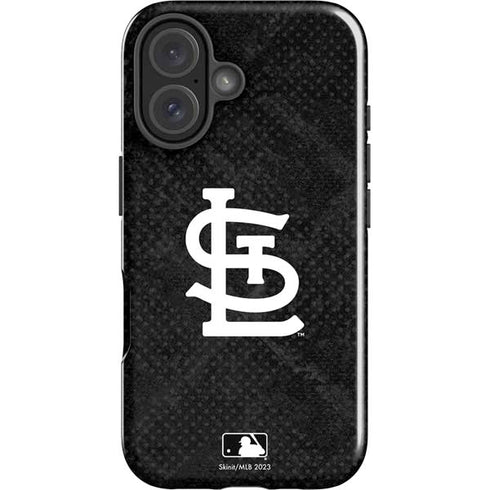 MLB St Louis Cardinals Dark Wash iPhone 16 Impact Case